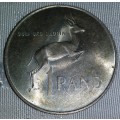 1967 SILVER ONE RAND R1 SOUTH AFRICAN COIN