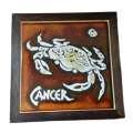 Framed Zodiac Cancer Tile