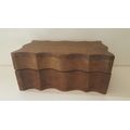 SOLID WOOD JEWELRY /  STORAGE BOX 20 X 11 X 8 CM