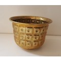 BRASS : PLANTER VASE 11 CM