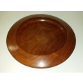 ROUND WOODEN BOWL 27 X 5 CM