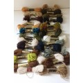 Lot of Embroidery  Tapestry wool