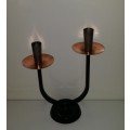 Copper an Metal Candle stick Holder