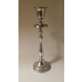 silver plate candle holder 22 cm