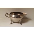 silver plate creamer jug  6 x 8 cm