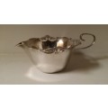 silver plate creamer jug  6 x 10 cm