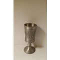 pewter tot  cup 8cm