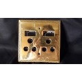 Brass Wall Socket Plug inPut
