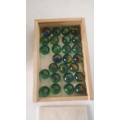 Box with Marbles