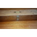 Wooden Storage Box 60 cm x 12 cm x 12 cm