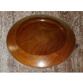 ROUND WOODEN BOWL 27 X 5 CM