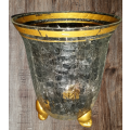 Vintage Vase crack look 13 x 12 cm