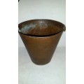 Copper Bucket  15 cm