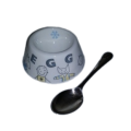 Kiddiwinks Egg Cup And Silver Plate Tea spoon