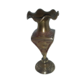 Brass  vase / candle holder India 12 cm
