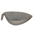 White Bowl with Handle 27 x 16 x 6 cm