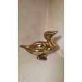 Brass  Bird ornament  6 x 8 cm