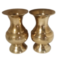 Pair of Brass  vase  10 cm
