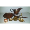 Various Copper and Brassware