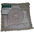 Hand Embroidery 12 Square and 12 Round Table Cloth