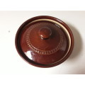 Oven and Freezer Proof Lidded Bowl made in England 12 x 6 cm