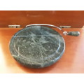 Green Marble Cheese Cutter 19 cm