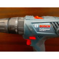Bosch Professional 18v rechargeable cordless drill includes 2 batteries and charger
