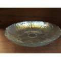 Round Lustre Glass Bowl 30 x 6 cm