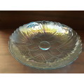 Round Lustre Glass Bowl 30 x 6 cm