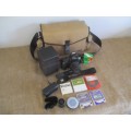 Incredible - Vintage Minolta Dynax 500si Camera With Many Valuable Accessories 1994  Mint Condition