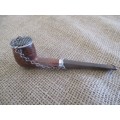 Rare Nice Vintage Frank No 38 Medico Genuine Briar Straight Stem Smoking Pipe