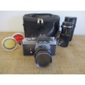 Vintage Collectable Minolta XE-5 Camera With Minolta MC Rokkor - PF 1: 1.7 f = 50mm Lens & X-Tra