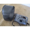 Nice Vintage Pentax Espio 160 Camera With 38 mm - 160mm Zoom Lens & Film In Original Case   1992