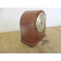 For Willem's Bid Only - Beautiful Vintage Mantel Clock With Key In Working Order