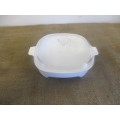 Beautiful Vintage Corning Ware MW -9 -8 Square Casserole Dish By Corning. N.Y. USA     1980's
