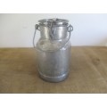Characterful Vintage One Gallon Farm Metal Cream Can