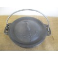 Just The Right One For Potbrood.....Nice Size Bestduty Cast Iron 10 Flat Bottom Pot With Falkirk Lid
