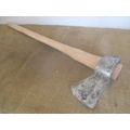 For Sarel's Bid Only - Solid Steel Vintage 4lb Wood Spliting Axe