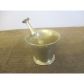 Beautiful Solid Brass Mortar And Pestle