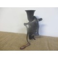 Beautiful Complete Vintage Cast Iron No 3 Lovelock Coffee Grinder With Original Catch Tray