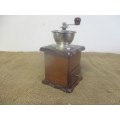 Beautiful Vintage Taiwanese Wooden Coffee/Herb Grinder        Made In Taiwan, R.O.C.