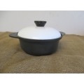 For Kabous Bid Only - Lovely Cast Iron Cookwell No 7 Ovenproof Pot