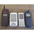 Relisted.......A Collection Of Four Vintage Cellphones