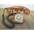 Lovely Old Telkom SA Pty Ltd Bakelite Rotary Dail Table Telephone