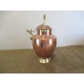 For Lorna`s Bid Only - An Impressive Vintage Solid Hammered Copper And Brass `A Tivoli Original`
