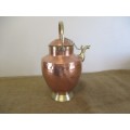 For Lorna`s Bid Only - An Impressive Vintage Solid Hammered Copper And Brass `A Tivoli Original`