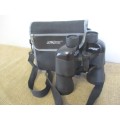 Very Beautiful UltraOptec Ultrafocus UFS 7 x 50 Binocular With End Caps And In Original Case