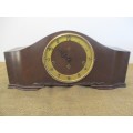 For Repair Or Spares...Rare Antique/Vintage U.M. Uhrenfabrik Muhlheim Wooden Mantel Clock  Germany