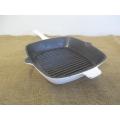 A Cut Above The Rest.....This Stunning Enameled Cast Iron Steak Pan