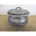 Magnificent And Robust Sizable # 1 BestDuty Cast Iron `Platpotjie` Pot